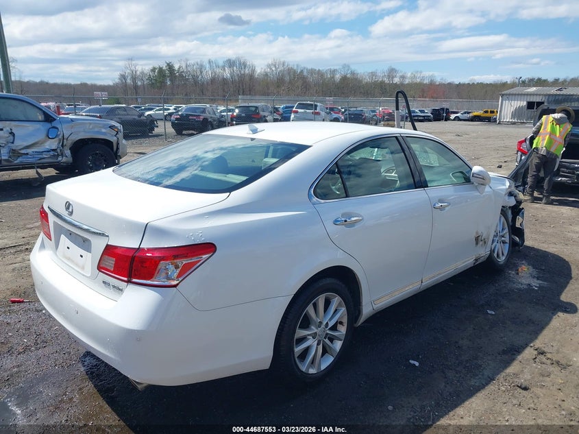2012 Lexus ES VIN JTHBK1EG6C2473200 IAAI salvage auction — RIGHT FRONT, Wait Title, sold $850 on 2026-07-27 (photo 4)