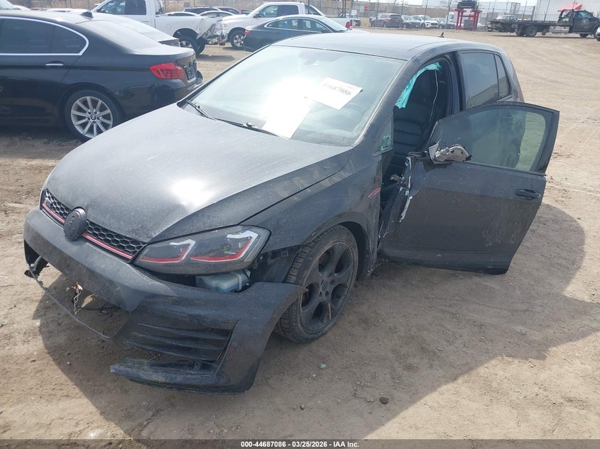 2015 Volkswagen Golf gti VIN 3VW5T7AU1FM028948 IAAI salvage auction — FRONT END, Salvage (Illinois), sold $900 on 2026-07-08 (photo 2)