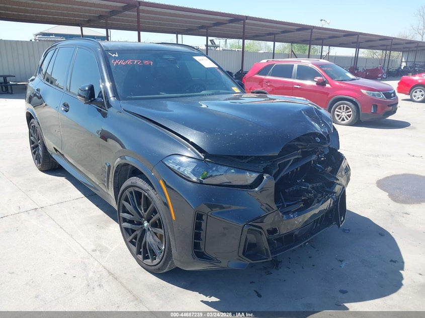 2025 BMW X5 VIN 5UX23EU04S9Z58000 IAAI salvage auction — FRONT END, Wait Title, sold $23,100 on 2026-07-22 (photo 1)