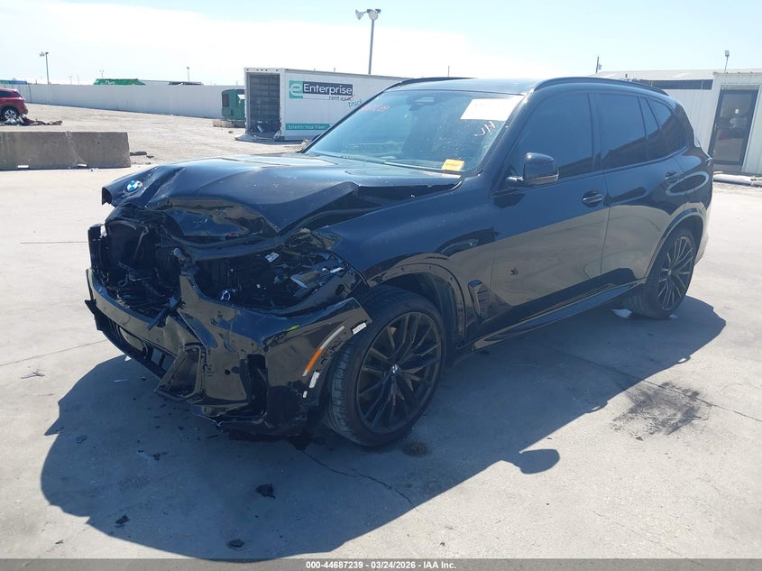 2025 BMW X5 VIN 5UX23EU04S9Z58000 IAAI salvage auction — FRONT END, Wait Title, sold $23,100 on 2026-07-22 (photo 2)
