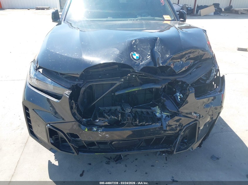 2025 BMW X5 VIN 5UX23EU04S9Z58000 IAAI salvage auction — FRONT END, Wait Title, sold $23,100 on 2026-07-22 (photo 6)