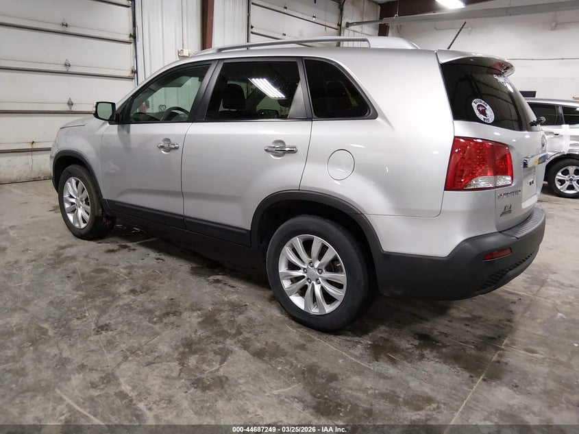 2011 Kia Sorento VIN 5XYKU4A26BG185902 IAAI salvage auction — FRONT END, Salvage (Iowa), sold $1,650 on 2026-07-10 (photo 3)