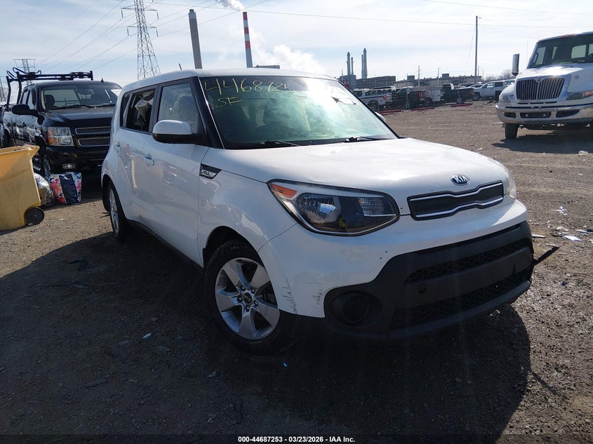 2018 Kia Soul VIN KNDJN2A2XJ7560585 IAAI salvage auction — LEFT & RIGHT, Wait Title, sold $875 on 2026-07-08 (photo 1)