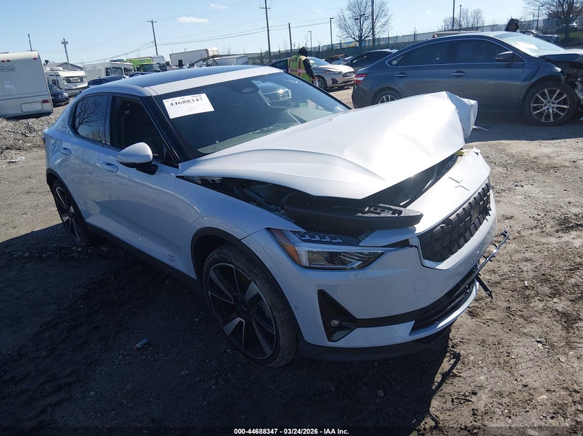 2022 Polestar 2 VIN LPSED3KA7NL055819 IAAI salvage auction — FRONT END, Salvage (Pennsylvania), sold $4,100 on 2026-07-30 (photo 1)