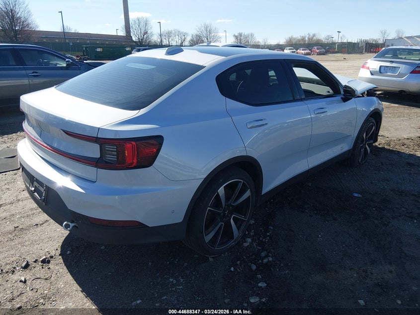 2022 Polestar 2 VIN LPSED3KA7NL055819 IAAI salvage auction — FRONT END, Salvage (Pennsylvania), sold $4,100 on 2026-07-30 (photo 4)