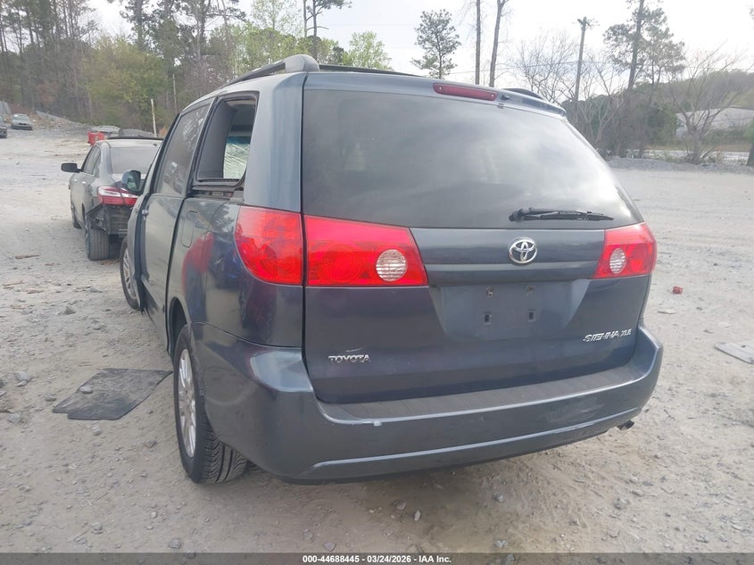 2008 Toyota Sienna VIN 5TDZK22C68S166083 IAAI salvage auction — RIGHT SIDE, Salvage (Georgia), sold $800 on 2026-07-07 (photo 3)