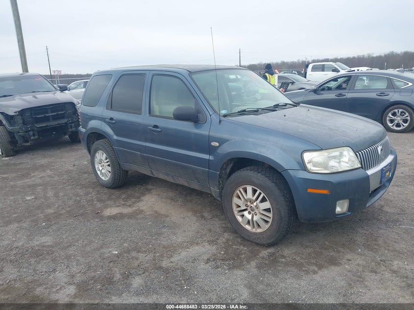 2005 Mercury Mariner VIN 4M2YU57Z05DJ24367 IAAI salvage auction — NORMAL WEAR, Clear (Michigan), sold $225 on 2026-07-27 (photo 1)