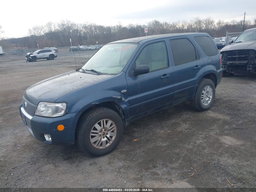 2005 Mercury Mariner VIN 4M2YU57Z05DJ24367 IAAI salvage auction — NORMAL WEAR, Clear (Michigan), sold $225 on 2026-07-27 (photo 2)