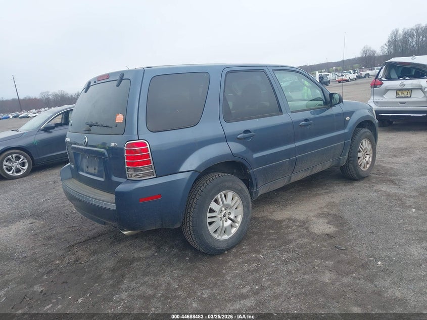 2005 Mercury Mariner VIN 4M2YU57Z05DJ24367 IAAI salvage auction — NORMAL WEAR, Clear (Michigan), sold $225 on 2026-07-27 (photo 4)