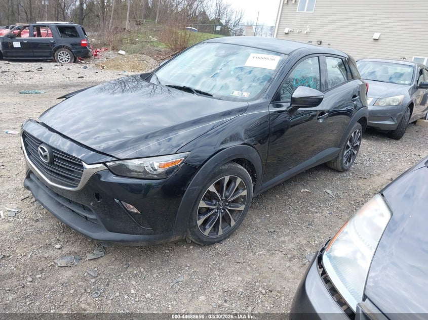 2019 Mazda Cx-3 VIN JM1DKFC79K0412086 IAAI salvage auction — RIGHT FRONT, Wait Title, sold $3,000 on 2026-07-29 (photo 2)