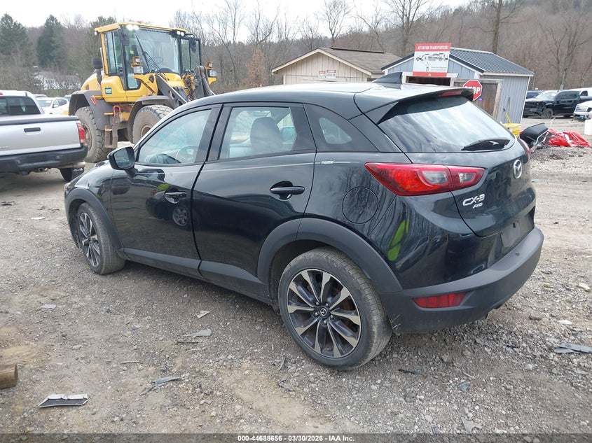 2019 Mazda Cx-3 VIN JM1DKFC79K0412086 IAAI salvage auction — RIGHT FRONT, Wait Title, sold $3,000 on 2026-07-29 (photo 3)