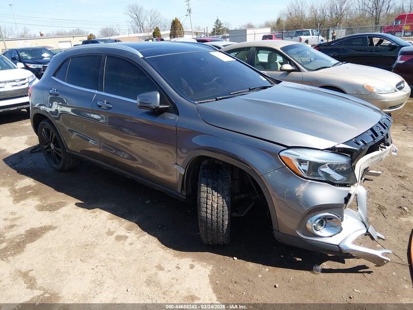 2018 Mercedes-benz Gla-klasse VIN WDCTG4GB0JJ448512 IAAI salvage auction — FRONT END, Wait Title, sold $3,250 on 2026-07-08 (photo 1)