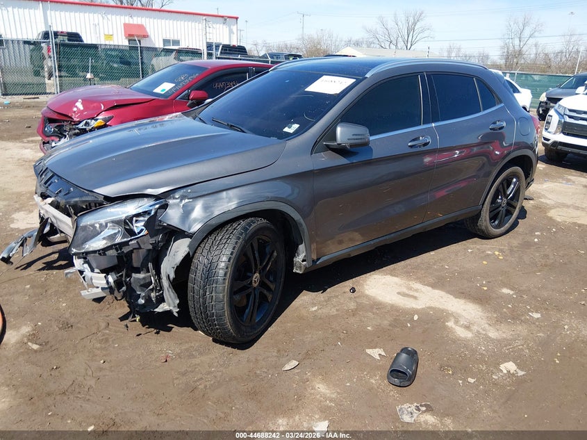 2018 Mercedes-benz Gla-klasse VIN WDCTG4GB0JJ448512 IAAI salvage auction — FRONT END, Wait Title, sold $3,250 on 2026-07-08 (photo 2)