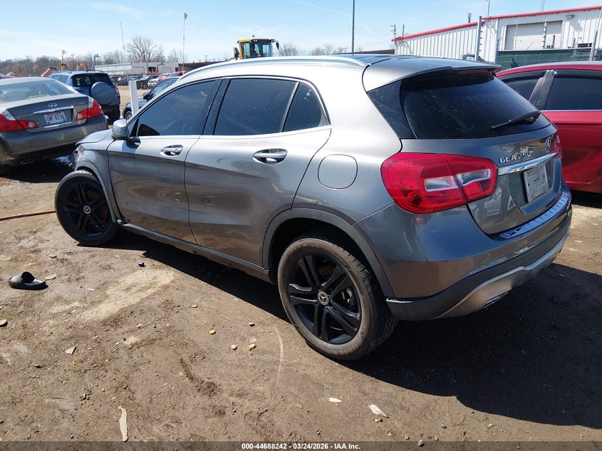 2018 Mercedes-benz Gla-klasse VIN WDCTG4GB0JJ448512 IAAI salvage auction — FRONT END, Wait Title, sold $3,250 on 2026-07-08 (photo 3)