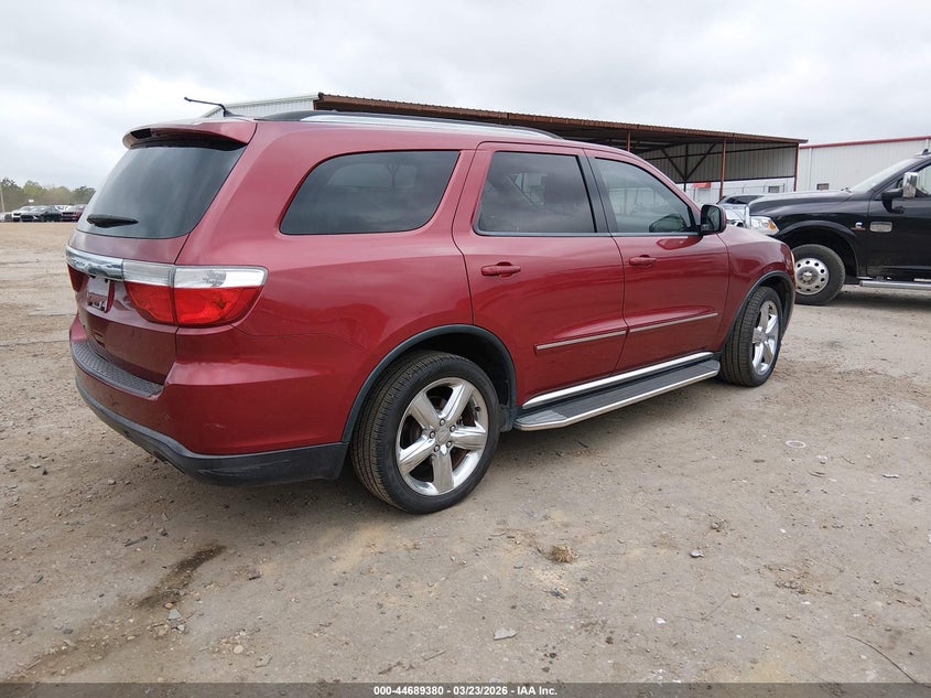 2013 Dodge Durango VIN 1C4RDHAG8DC683608 IAAI salvage auction — Front End, Clear (Texas), sold $1,150 on 2026-04-15 (photo 4)
