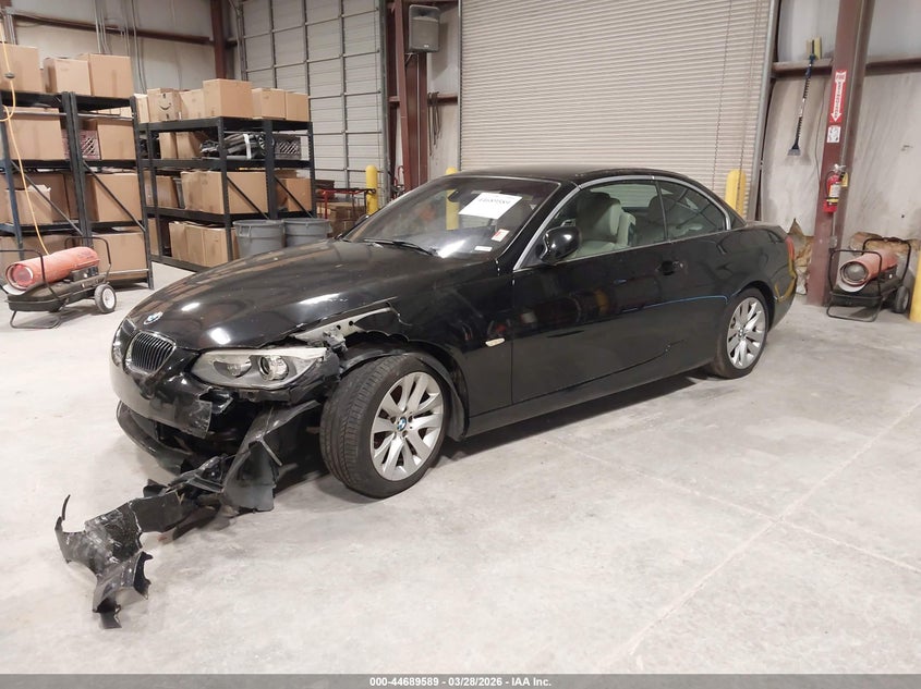 2011 BMW 3er VIN WBADW3C50BE538404 IAAI salvage auction — LEFT FRONT, Salvage (Alabama), sold $1,300 on 2026-07-20 (photo 2)