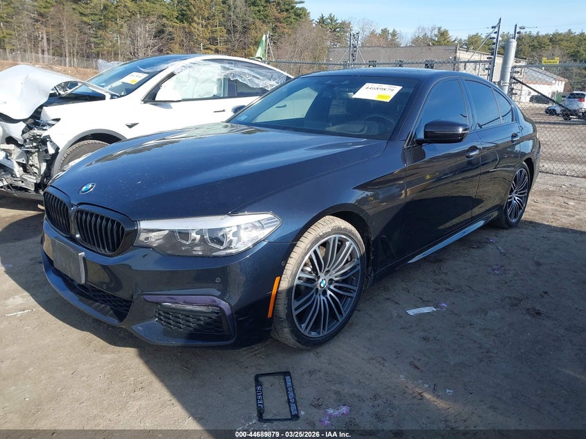 2018 BMW 5er VIN WBAJE7C56JWD52813 IAAI salvage auction — REAR END, Salvage (Massachusetts), sold $15,900 on 2026-07-09 (photo 2)
