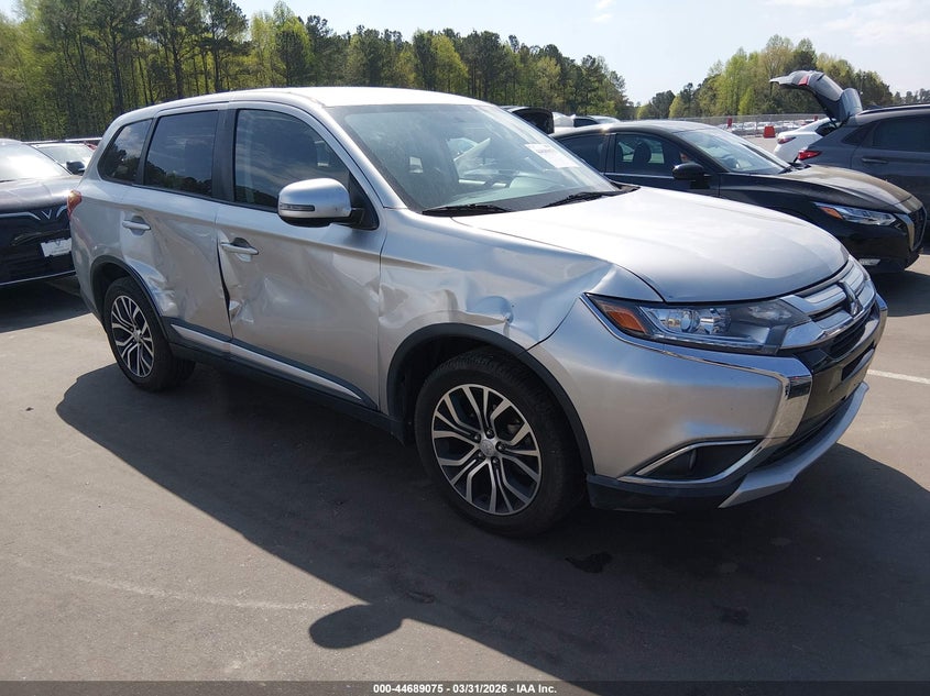 2018 Mitsubishi Outlander VIN JA4AD3A3XJZ071524 IAAI salvage auction — SIDE, Salvage (North Carolina), sold $3,150 on 2026-07-31 (photo 1)