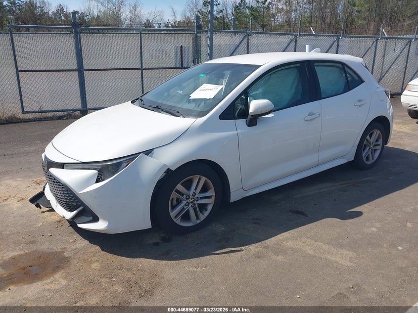 2022 Toyota Corolla VIN JTND4MBEXN3186489 IAAI salvage auction — SIDE, Clear (Mississippi), sold $2,750 on 2026-07-30 (photo 2)