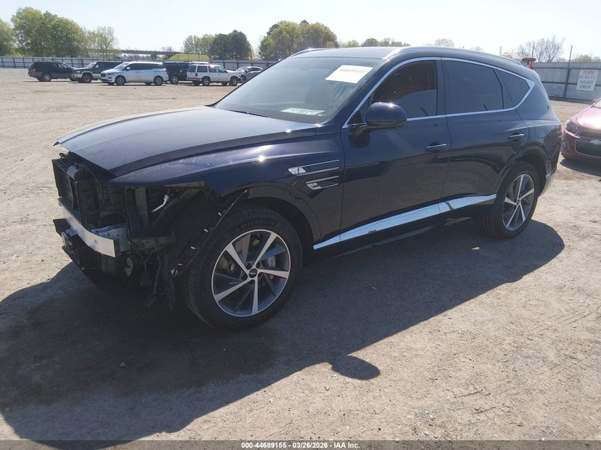2026 Genesis Gv80 VIN KMUHBESB0TU308188 IAAI salvage auction — FRONT END, Wait Title, sold $26,000 on 2026-07-27 (photo 2)