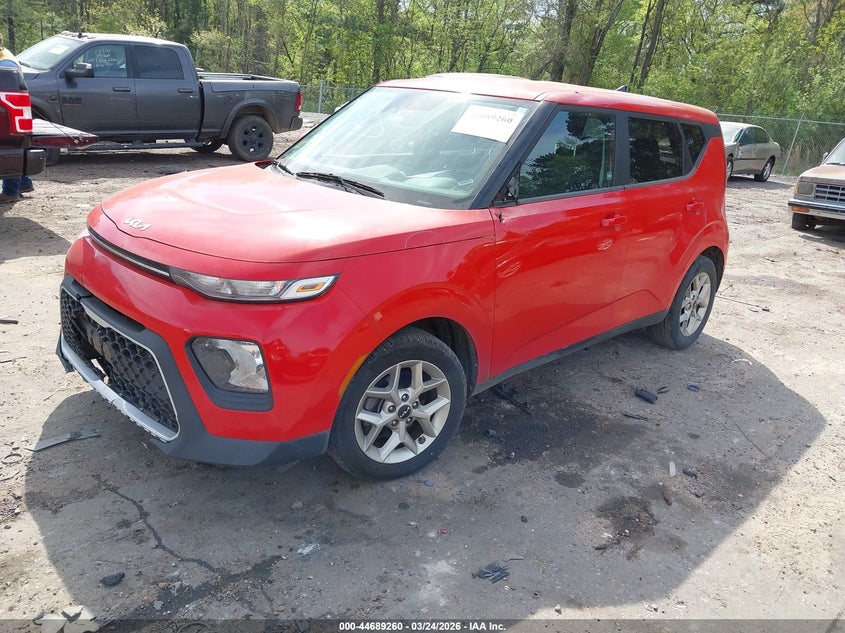 2022 Kia Soul VIN KNDJ23AU2N7159604 IAAI salvage auction — FRONT END, Wait Title, sold $2,500 on 2026-07-12 (photo 2)