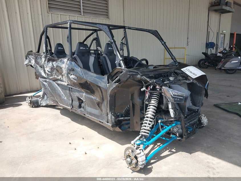 2025 Kawasaki VIN JKARTCE14SB501086 IAAI salvage auction — ROLLOVER, Original (Texas), sold $4,050 on 2026-07-05 (photo 1)