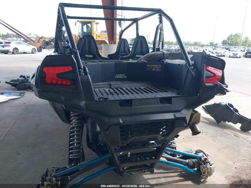 2025 Kawasaki VIN JKARTCE14SB501086 IAAI salvage auction — ROLLOVER, Original (Texas), sold $4,050 on 2026-07-05 (photo 6)