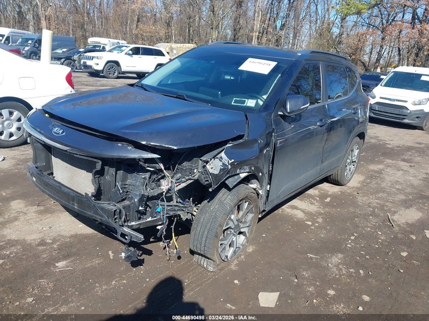 2021 Kia Seltos VIN KNDERCAA6M7151278 IAAI salvage auction — FRONT END, Salvage (Idaho), sold $25 on 2026-07-28 (photo 2)
