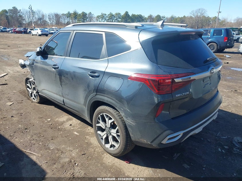 2021 Kia Seltos VIN KNDERCAA6M7151278 IAAI salvage auction — FRONT END, Salvage (Idaho), sold $25 on 2026-07-28 (photo 3)