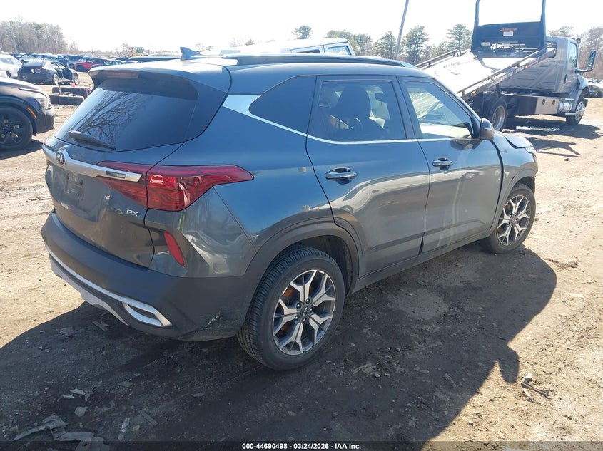 2021 Kia Seltos VIN KNDERCAA6M7151278 IAAI salvage auction — FRONT END, Salvage (Idaho), sold $25 on 2026-07-28 (photo 4)