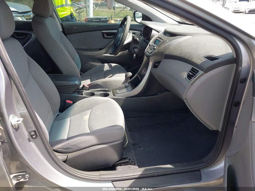 2013 Hyundai Elantra VIN KMHDH4AE0DU665616 IAAI salvage auction — STORM DAMAGE, Wait Title, sold $250 on 2026-07-23 (photo 5)