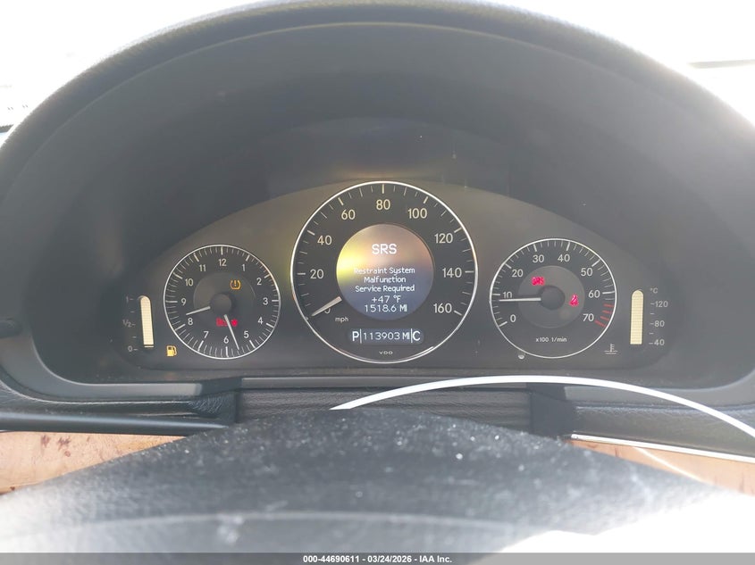 2008 Mercedes-benz E-klasse VIN WDBUF56X48B358749 IAAI salvage auction — REAR END, Salvage - Greater Than 75% (Maryland), sold $1,100 on 2026-07-07 (photo 7)