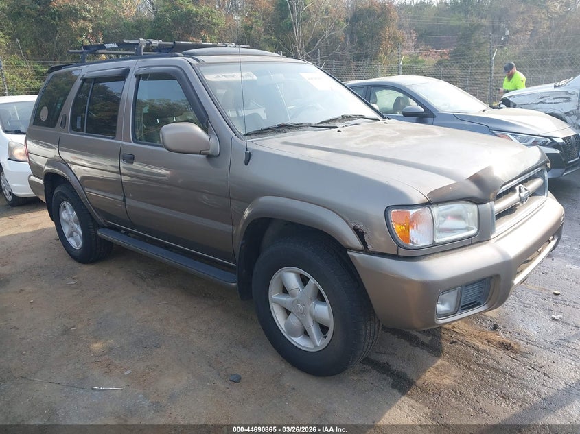 2001 Nissan Pathfinder VIN JN8DR07Y51W530230 IAAI salvage auction — LEFT SIDE, Clear (Michigan), sold $425 on 2026-07-30 (photo 1)