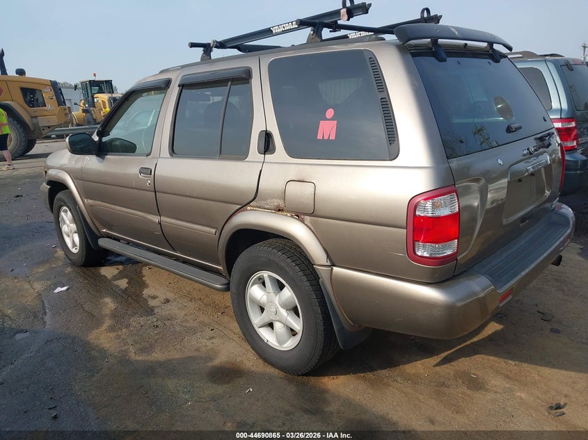 2001 Nissan Pathfinder VIN JN8DR07Y51W530230 IAAI salvage auction — LEFT SIDE, Clear (Michigan), sold $425 on 2026-07-30 (photo 3)