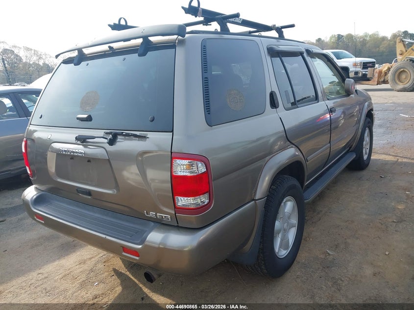 2001 Nissan Pathfinder VIN JN8DR07Y51W530230 IAAI salvage auction — LEFT SIDE, Clear (Michigan), sold $425 on 2026-07-30 (photo 4)
