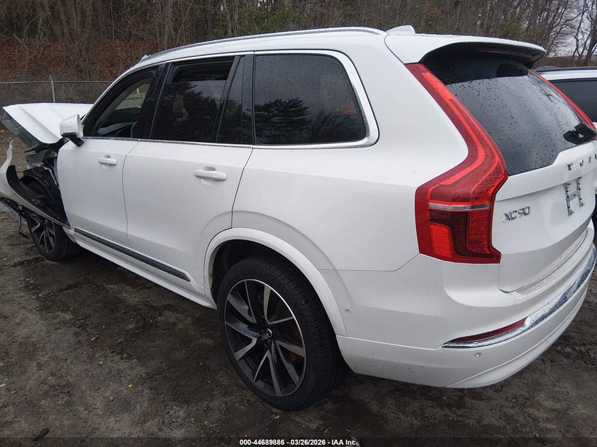 2024 Volvo Xc90 VIN YV4062PE2R1196541 IAAI salvage auction — LEFT FRONT, Salvage (Massachusetts), sold $10,200 on 2026-07-07 (photo 3)