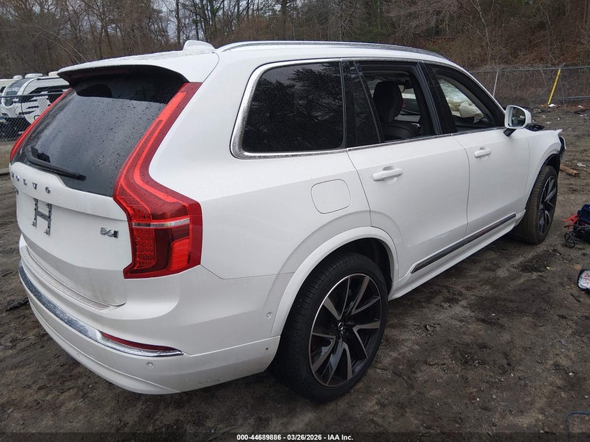 2024 Volvo Xc90 VIN YV4062PE2R1196541 IAAI salvage auction — LEFT FRONT, Salvage (Massachusetts), sold $10,200 on 2026-07-07 (photo 4)