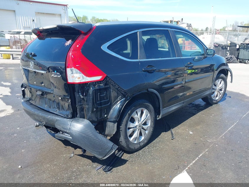 2014 Honda Cr-v VIN 2HKRM4H79EH626435 IAAI salvage auction — REAR END, Wait Title, sold $3,000 on 2026-07-17 (photo 4)