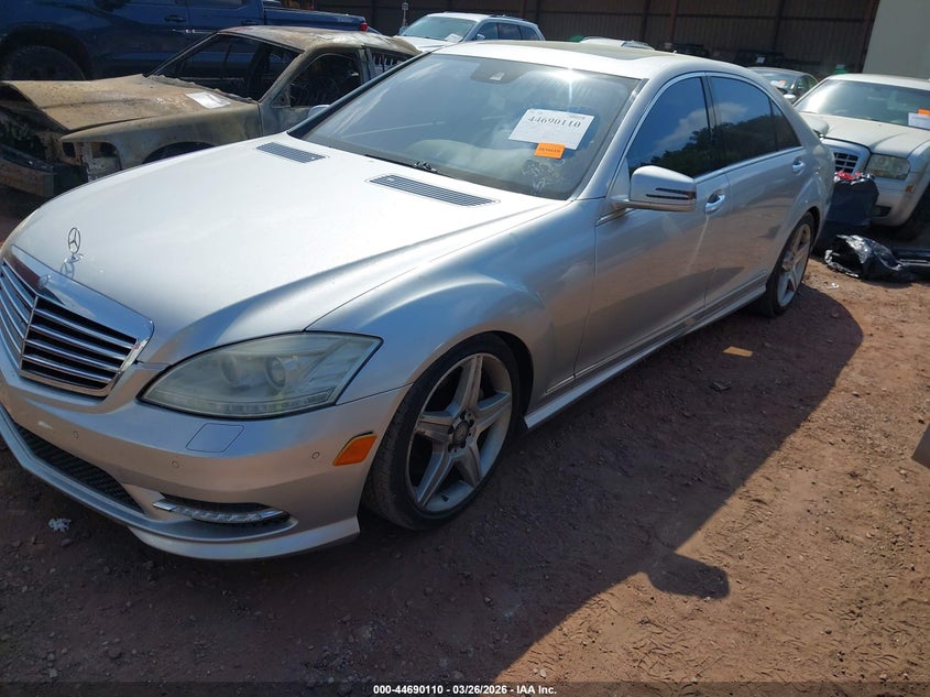 2011 Mercedes-benz S class VIN WDDNG7BB6BA410653 IAAI salvage auction — FRONT END, Salvage (Alabama), sold $825 on 2026-07-08 (photo 2)