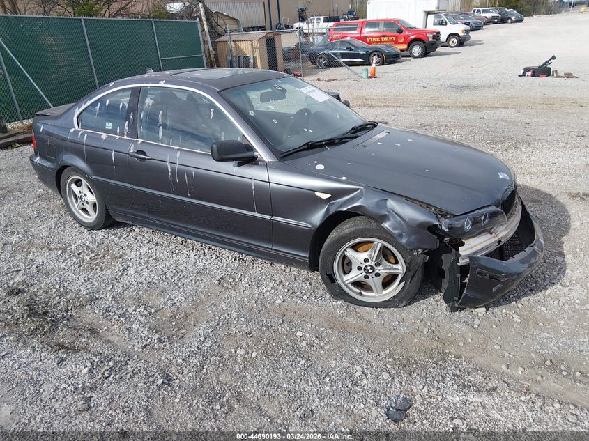 2006 BMW 3 series VIN WBABD33426PL09673 IAAI salvage auction — FRONT END, Bill Of Sale (Kentucky), sold $250 on 2026-07-22 (photo 1)