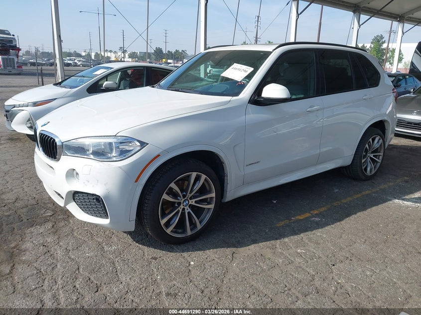 2016 BMW X5 VIN 5UXKR0C51G0P32670 IAAI salvage auction — RIGHT FRONT, Wait Title, sold $5,100 on 2026-07-21 (photo 2)