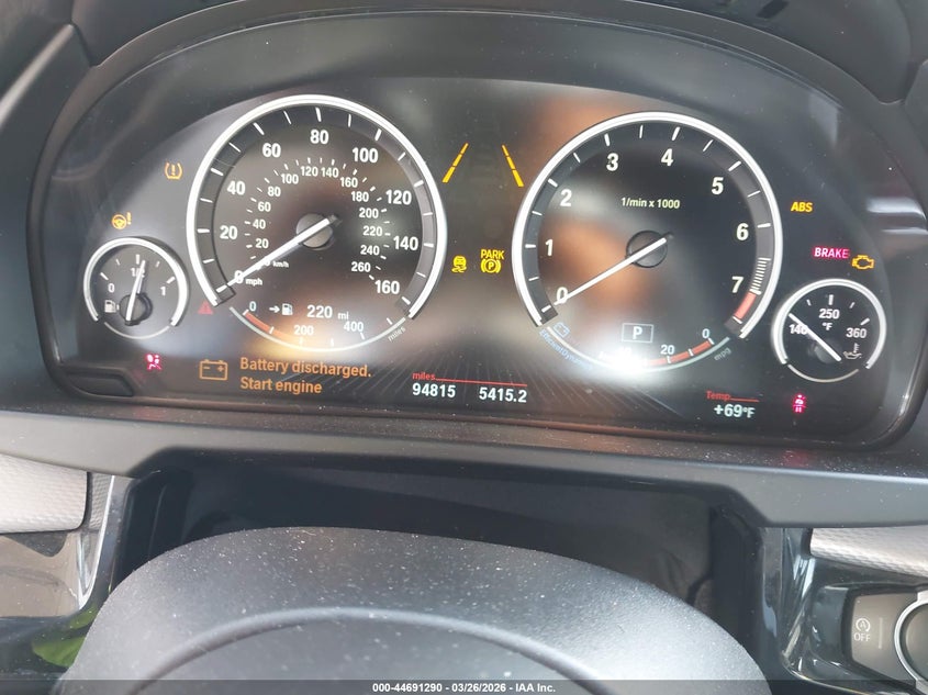 2016 BMW X5 VIN 5UXKR0C51G0P32670 IAAI salvage auction — RIGHT FRONT, Wait Title, sold $5,100 on 2026-07-21 (photo 7)
