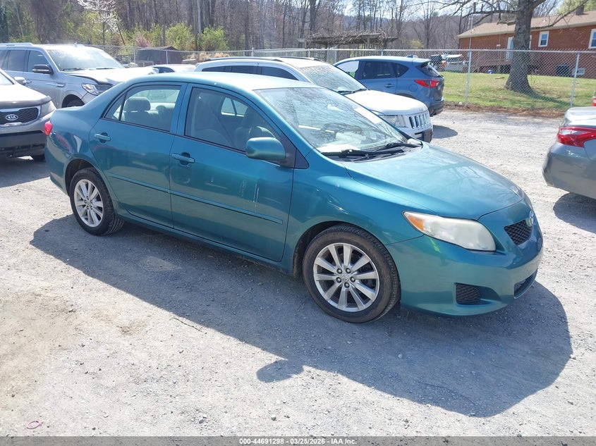 2009 Toyota Corolla VIN JTDBL40E599042658 IAAI salvage auction — FRONT END, Clear (Virginia), sold $1,600 on 2026-07-19 (photo 1)