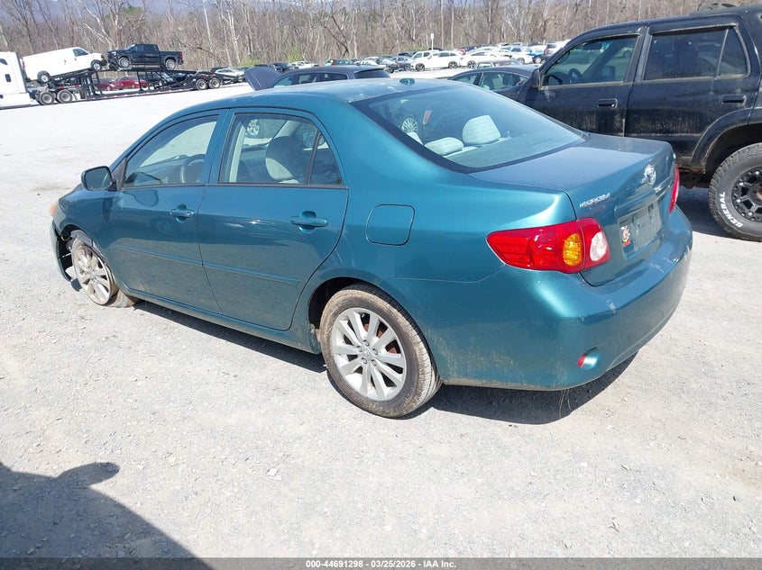 2009 Toyota Corolla VIN JTDBL40E599042658 IAAI salvage auction — FRONT END, Clear (Virginia), sold $1,600 on 2026-07-19 (photo 3)