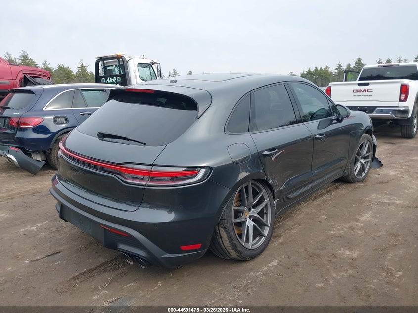 2023 Porsche Macan VIN WP1AA2A57PLB16813 IAAI salvage auction — FRONT END, Salvage (Massachusetts), sold $27,125 on 2026-07-17 (photo 4)