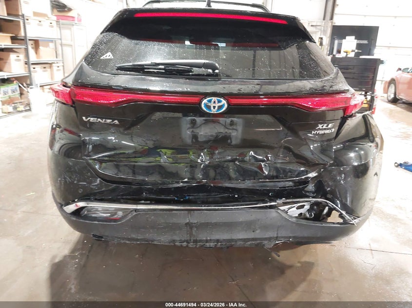 2021 Toyota Venza VIN JTEAAAAH1MJ001455 IAAI salvage auction — REAR END, Salvage (Missouri), sold $8,975 on 2026-07-27 (photo 6)