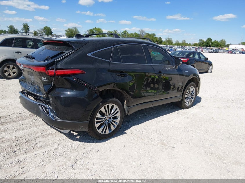 2021 Toyota Venza VIN JTEAAAAH1MJ001455 IAAI salvage auction — REAR END, Salvage (Missouri), sold $8,975 on 2026-07-27 (photo 4)