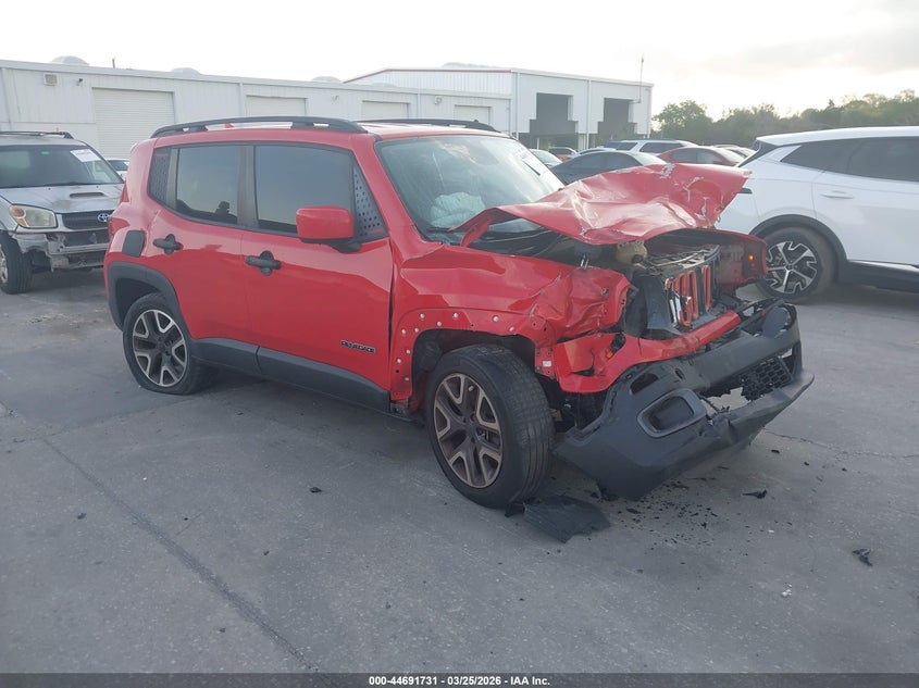 2015 Jeep Renegade VIN ZACCJABT6FPB97511 IAAI salvage auction — FRONT END, Wait Title, sold $475 on 2026-07-15 (photo 1)