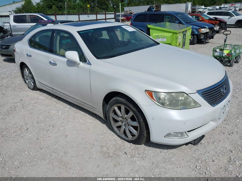 2009 Lexus Ls 460 VIN JTHCL46FX95002327 IAAI salvage auction — RIGHT SIDE, Clear (Montana), sold $1,225 on 2026-07-20 (photo 1)