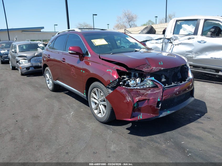 2015 Lexus Rx VIN 2T2ZK1BA0FC193726 IAAI salvage auction — FRONT END, Wait Title, sold $5,900 on 2026-07-10 (photo 1)
